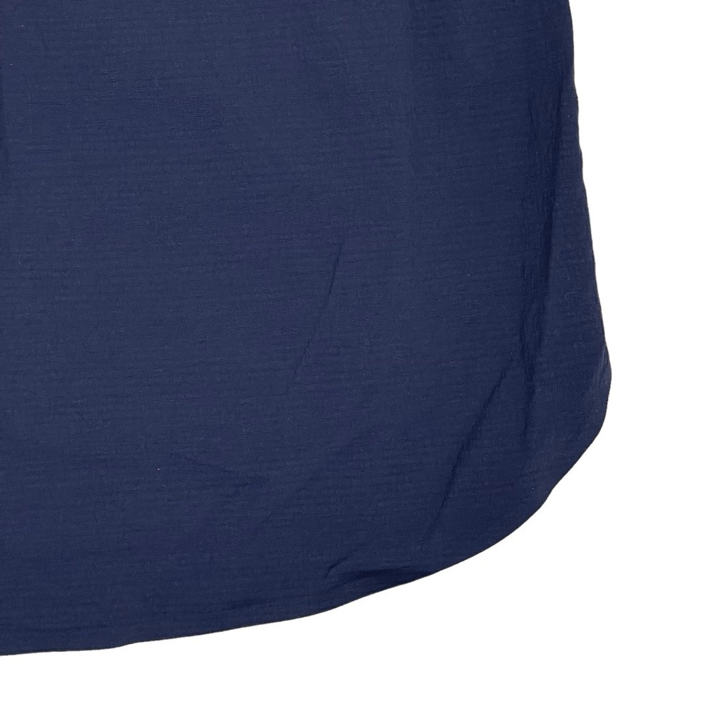 Athleta Crest Skort 16 Navy Ripstop High Rise Elastic Waist Pull On Stretch - Picture 6 of 8